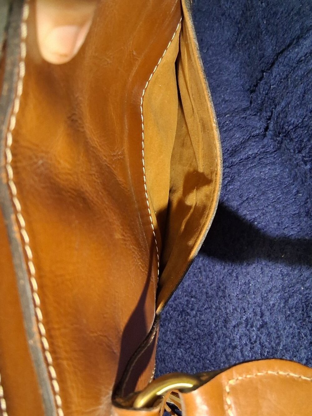Patricia Nash Leather Poppy Tote Bag Tropical Dreams Pineapple Leather - Picture 13 of 16